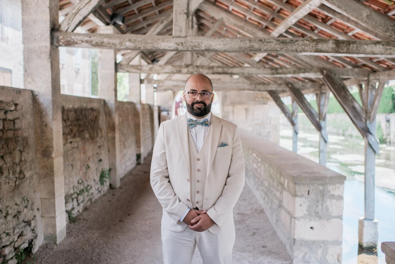 Séance photographie de mariage "The First Look" en Charente