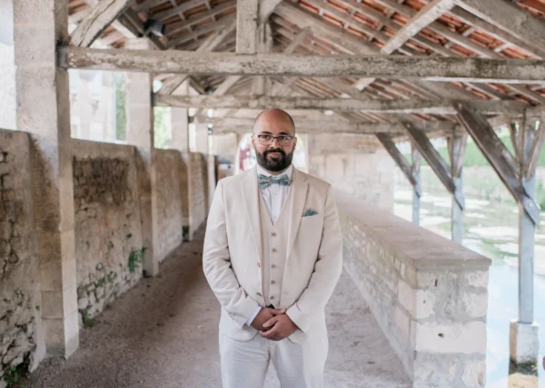 Séance photographie de mariage "The First Look" en Charente