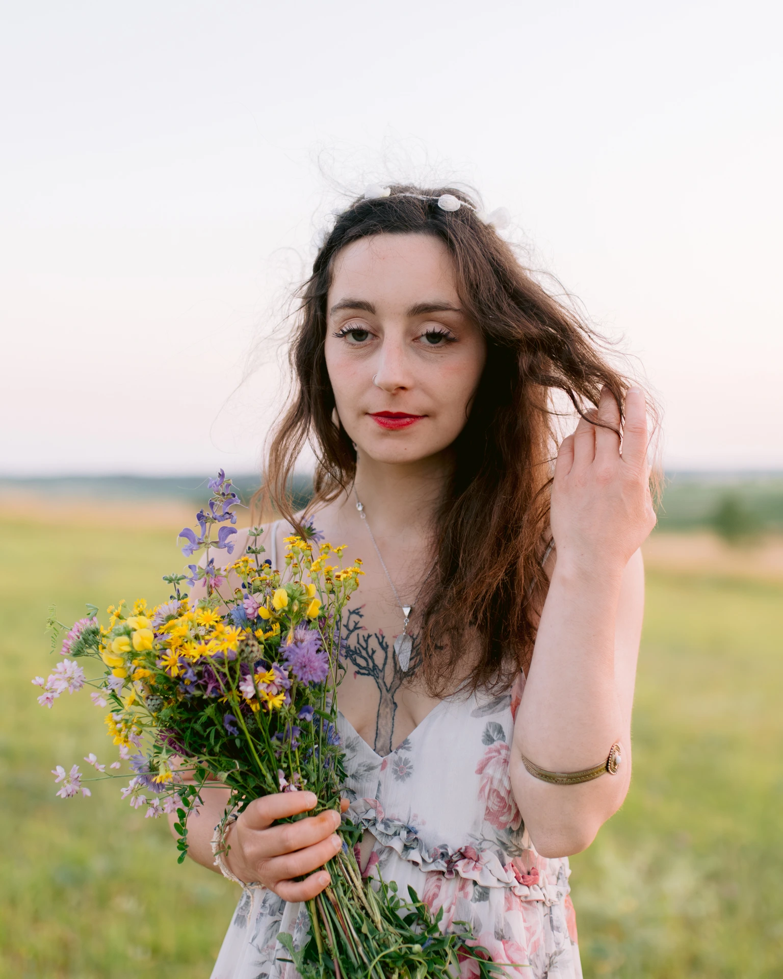 Portrait femme Fine Art — approche naturelle