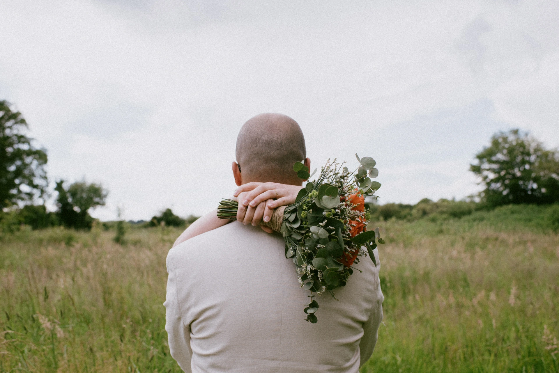Couple lors d'un mariage à Jarnac — photographe Fine Art Charente