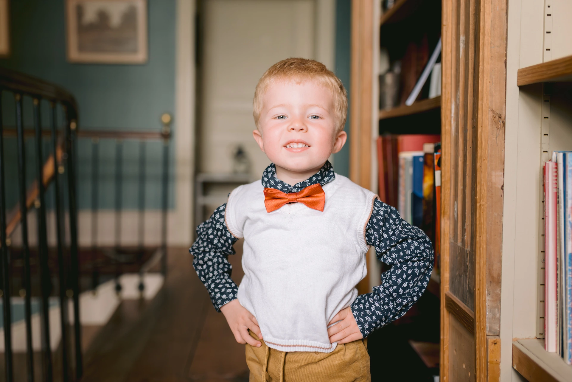 Portrait d'enfant au château de Maumont, Magnac-sur-Touvre, Charente