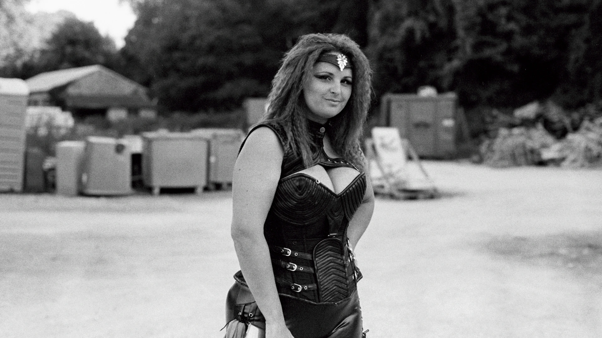 Portrait argentique noir et blanc — La Couronne, Angoulême, Charente