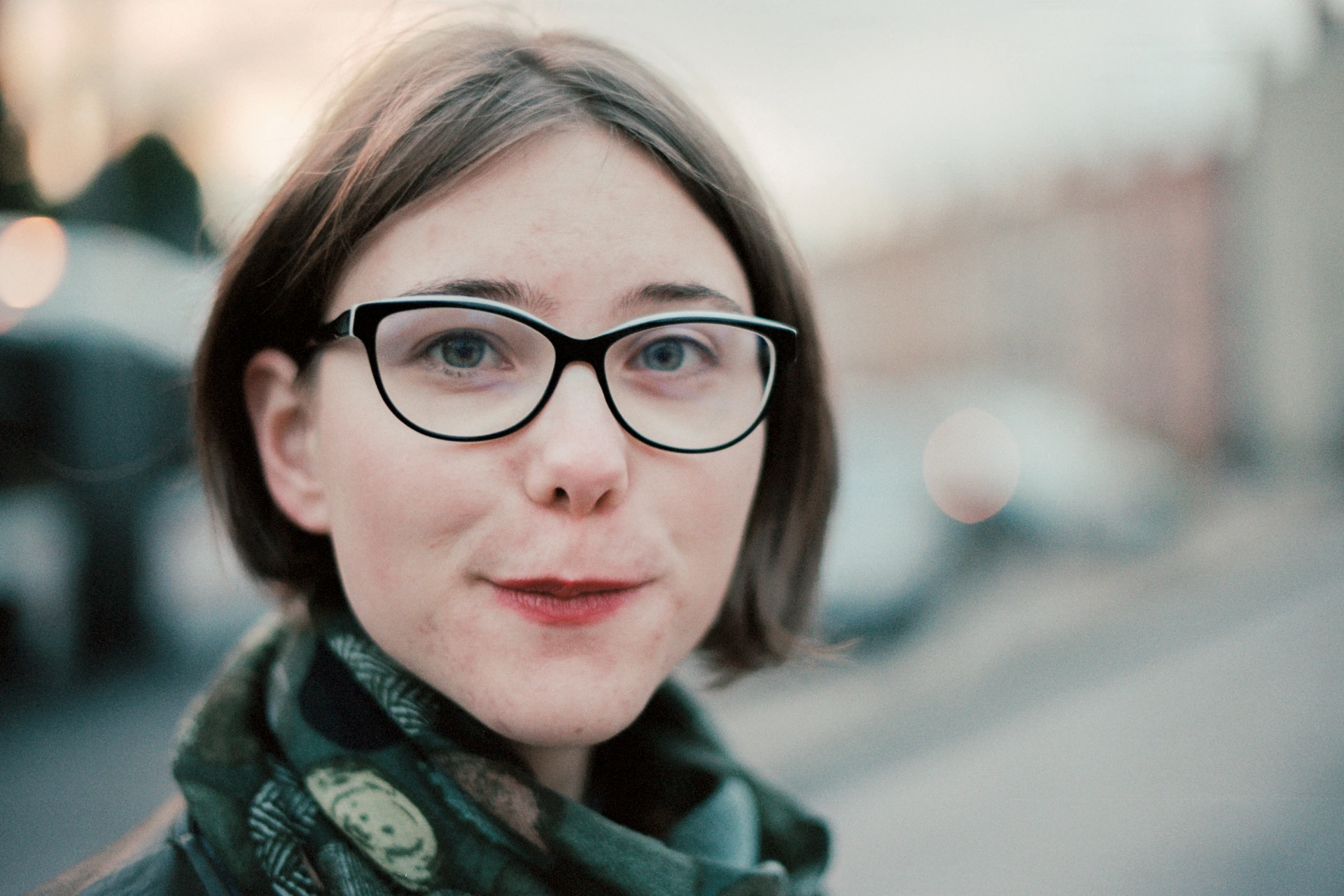 Portrait argentique visage femme — Angoulême, Charente