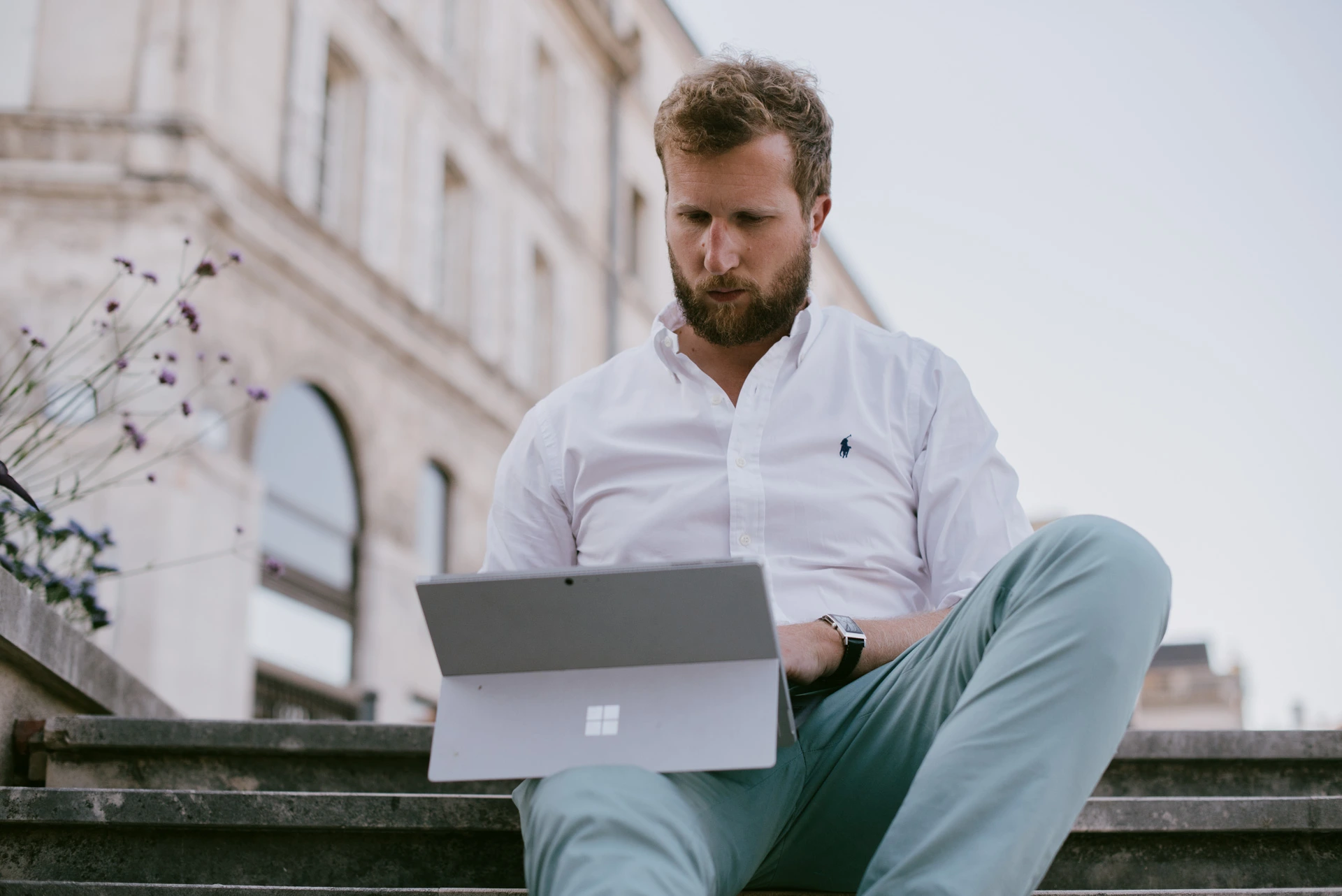 Photographe portrait corporate Charente — Angoulême, place New York