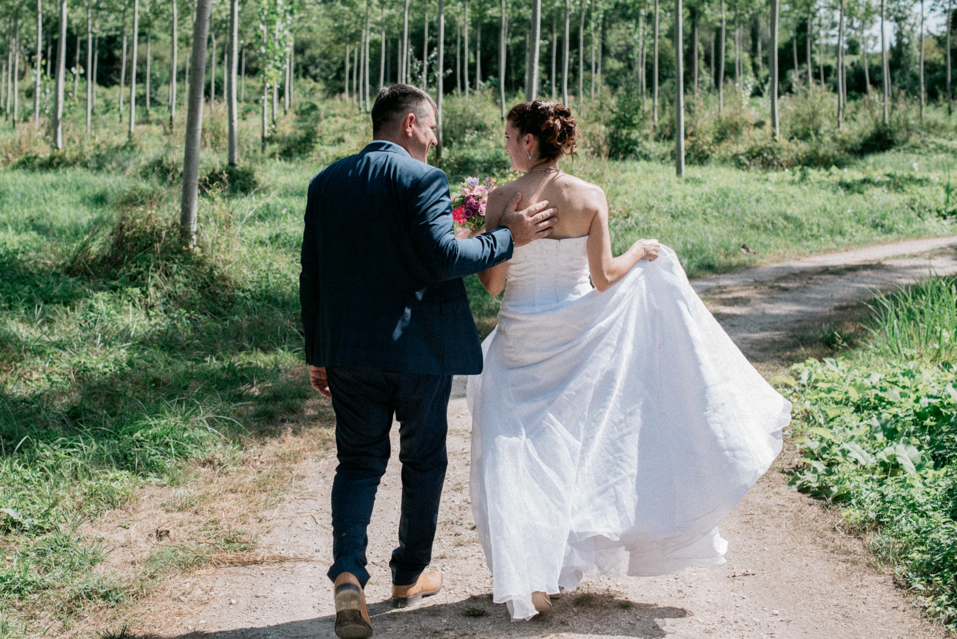 Séance couple mariage champêtre — Fouqueuré Charente